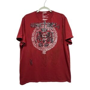 American Eagle T Shirt y2k Jesse Pinkman Vtg Fit Red Crewneck Tee XXXL Grunge